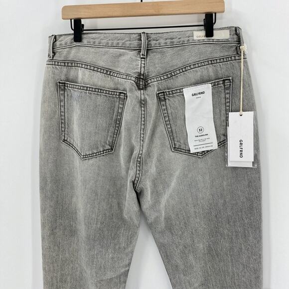 New GRLFRND Women's Karolina High Waist Size 32 Grey Skinny Distressed Jeans - Picture 6 of 10